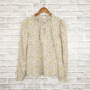 House of Harlow 1960 Josepha Peasant Blouse Floral Print Medium